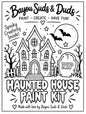 Haunted House DIY Plaster Paint Kit | Halloween Paint Your Own Craft