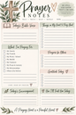 Digital Prayer Notes Printable | Christian Prayer Journal PDF | Scripture & Prayer Worksheet