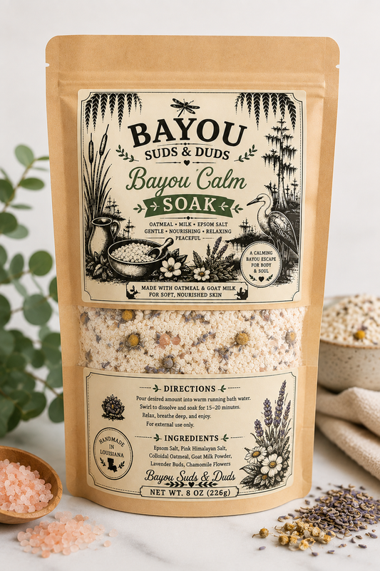 Bayou Calm Lavender & Chamomile Bath Soak