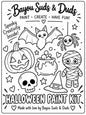 Halloween DIY Plaster Paint Kit | Paint Your Own Halloween Craft | Kids Halloween Activity