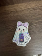 Halloween Energy Drink Girl Sticker