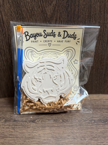 Tiger DIY Plaster Paint Kit | Paint Your Own Tiger Craft | Kids Art Activity