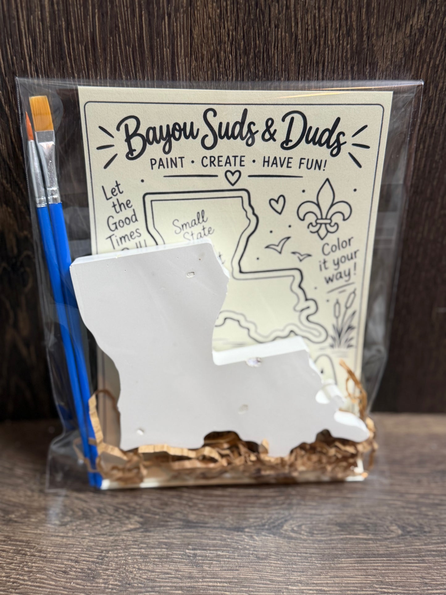 Louisiana DIY Plaster Paint Kit | Louisiana State Paint Your Own Craft