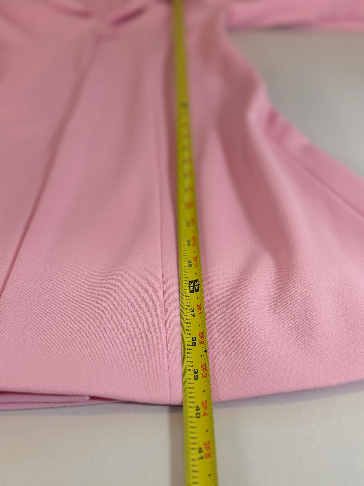 Vintage 1960s Alfred Werber Pink Dress & Matching Jacket 2-Piece Set Lace Trim
