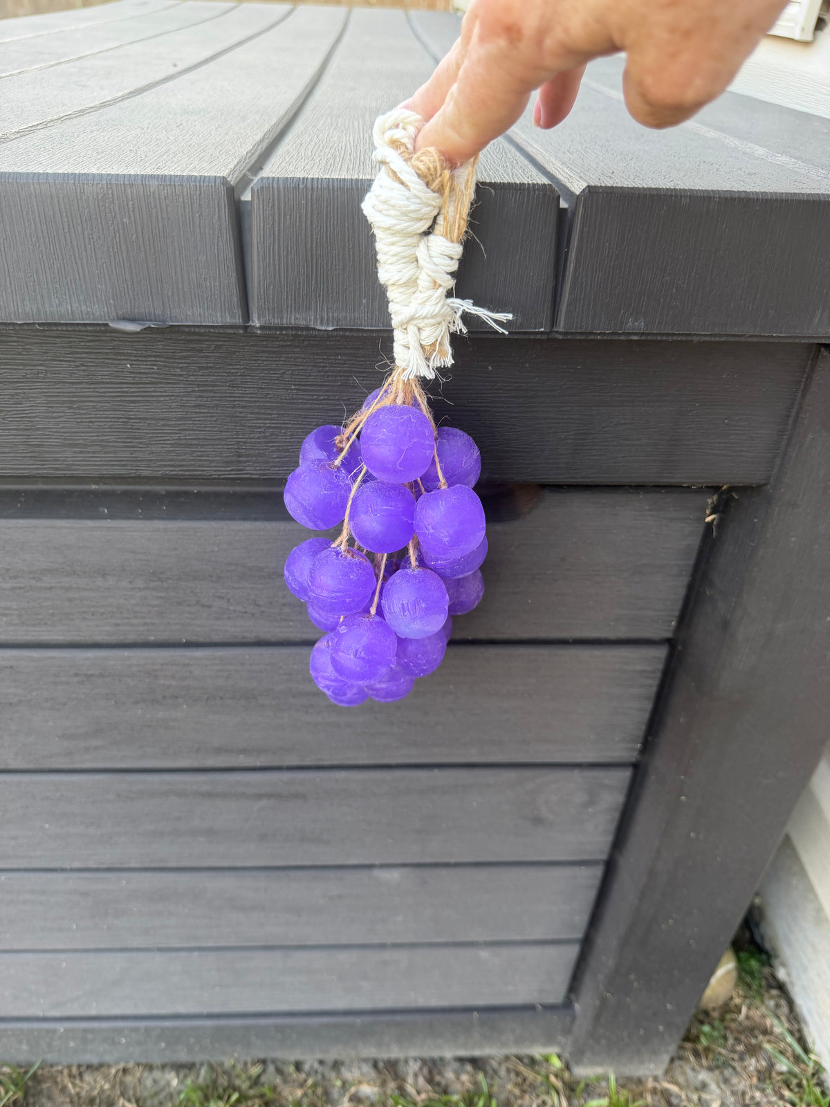 Grape Rope Soap | Handmade Soap on a Rope
