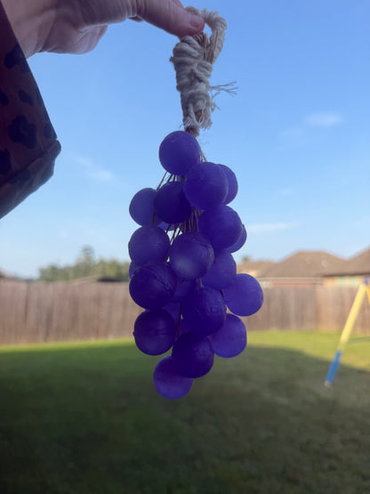 Grape Rope Soap | Handmade Soap on a Rope