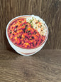 Shrimp Étouffée & Rice 3" Vinyl Sticker | Louisiana Food Sticker | Cajun Food Lover Sticker